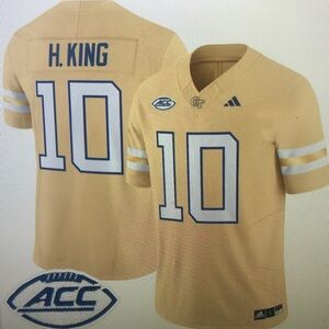 😛Haynes King Vapor Jersey Stitched Gold😘